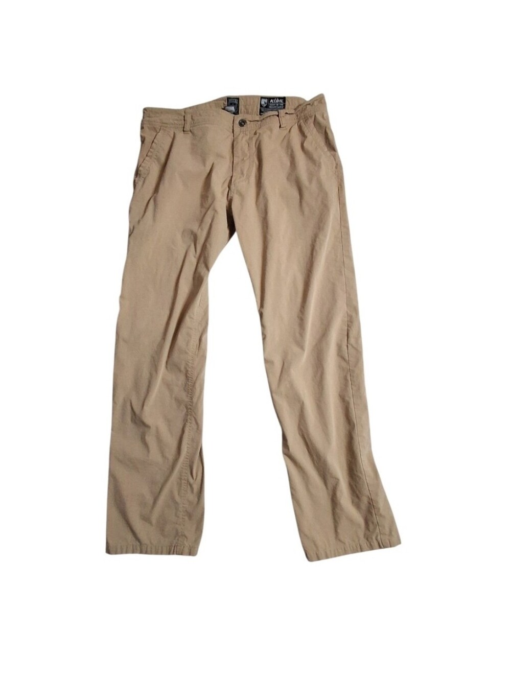 Kuhl Slax Pants Mens 38x32 Tan Stretch Performance Chino Outdoor Gorpcore